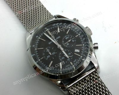 Breitling 7750 Swiss Grade Black Face Men's Replica Watch